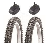 2 Pneumatici Bici Mountain Bike ASC - 16 x 2.00 - Con Tubi Schrader