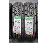 2 PNEUMATICI FURGONE TRISTAR 185 R14C 102/100R GOMME 4 STAGIONI DA CARICO