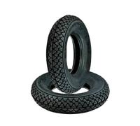 2 PNEUMATICI GOMMA COPERTONE RUOTA UNION 3.50.10 PER VESPA PX 125 P X (VNX1T)