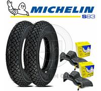 2 PNEUMATICI GOMME MICHELIN S83 100.90-10 CAMERE PIAGGIO VESPA COSA 2 200 91-97