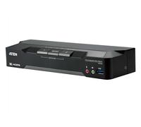 Aten switch KVM CM1942 – 2 porte DisplayPort 4K Dual – Nero
