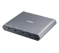 E_0001_9238231 Aten ATEN Interruttore Dock KVM a 2 porte 4K DisplayPort USB-C co