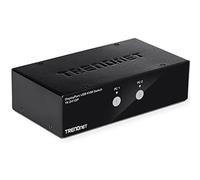 Trendnet TK-241DP switch per keyboard-video-mouse (kvm) Nero -