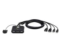 ATEN Switch KVM cablato HDMI FHD USB a 2 porte