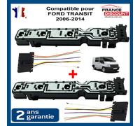 2 Porta Lampadina Lampada + Line Pinze per Transit 2006 Per 2014 6C1113N004AB
