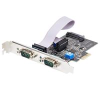 2 Porta Rs232/Rs422/Rs485 Db9 Seriale Pci-Express Adattatore Card Con 16C1050