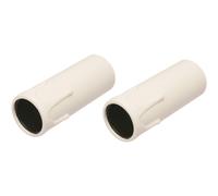 2 portalampada E14 a candela 250 V~ con staffa metallica bianchi Bianco