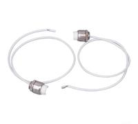 2 portalampada R7S, base per lampada alogena a doppia estremità, attacco di ricambio in metallo per connettore a tubo LED, attacco per luce da bagno, faretto da cucina, 35 mm