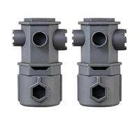 2 Portatile 16 In 1 Strumento Idraulico Rubinetto Aeratore Set Chiavi Per Cucina E Bagno Rimozione Tubi Riparazioni Strumento Riparazione