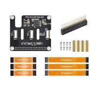 2 porte PCIe al bordo di espansione PCle del HAT PCle di 2CH PCIe con la combinazione flessibile di PCle di sviluppo versatile di progetto