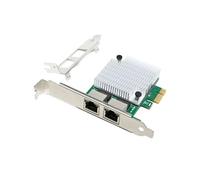 2 Porte RJ45 PCIe X1 Dual Gigabit Realtek 8111F+ ASM1082E Filtro Chipset PCI-E Scheda di Rete Lan Computer 1000M