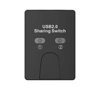 2 porte USB2.0 stampante condivisione manuale dispositivo hub di commutazione 2 in 1 out