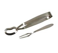 2 Posate per lumache in acciaio INOX