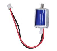 2 Position 2 Way Mini Solenoid Valve | Normally Open for Automatic Control | Quick Response Switch for Gas/Water/Oil Flow | Compact Size, 40Kpa Pressure, 200K + Service Life (DC6V)