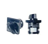 2 Position ON-ON 4 Terminals 1 Pole 20A Latching Manual Rotary Cam Changeover Switch HZ5B-20/1 BKYUKJVU