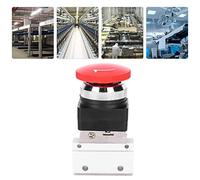 2 posizioni 3 vie G1/8 valvola meccanica pneumatica interruttore a pulsante a fungo valvola pneumatica meccanica MOV-03