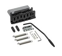 2 Post Point Chitarra Chitarra Locking Tremolo Bridge System 14mm Blocco Spesso San Chitarra Sostituzione delle parti ponte (Color : Black)