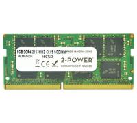 2-Power 2P-CT8G4SFS8213 memoria 8 GB 1 x 8 GB DDR4 2133 MHz (8GB DDR4 2133MHz CL15 SoDIMM) NEW