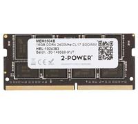 2-Power 2P-Z4Y86AA memoria 16 GB 1 x 16 GB DDR4 2400 MHz (16GB DDR4 2400MHz CL17 SODIMM) NEW