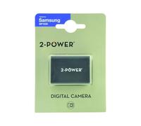 2-POWER Batteria Camera DBI9974A Ioni di Litio 820 mAh 7,4 V Nera