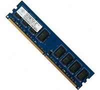 2-POWER RAM DDR2 2GB 800MHZ PC-6400 NT2GT64U8HD0BY-AD MEM1302A