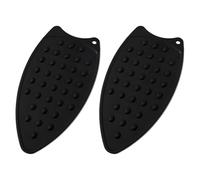 2 pratici cuscinetti per asse da stiro resistenti calore, morbidi tappetini da stiro in silicone, adatti per abiti lisci, accessori per la casa