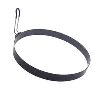 2 pratici modellatori per uova con antiaderente, manico per immersione, B | Cerchio in acciaio inox antiruggine per cottura multiuso in cucina, pratica preparazione della colazione