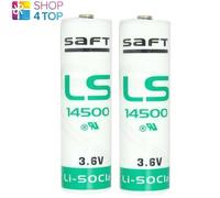 2 Premium Ls14500 Std Aa R6 Batteria 3.6V Bobina Cell Lisocl2 Primario Litio New