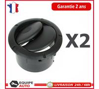2 Griglia Ventilazione Diffusore Aria Previsto Per Logan Sandero II - 687601987R