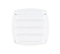 2 prese d'aria nere marine da 7,6 cm, design con feritoie per un'efficace ventilazione dello scafo (bianco)