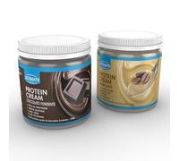 2 protein cream gusti misti (1 cioccolato fondente + 1 crema caffè) - Senza Glutine - Low Carb - 2x250 g