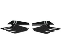 2 PROTEZIONI ginocchia LATERALI SERBATOIO compatibili x MOTO KAWASAKI ninja 650