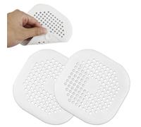 2 protezioni in silicone per scarico con ventosa, filtro per lavello, coperture per scarico doccia, filtro per filtro per capelli, per bagno, vasca da bagno, cucina
