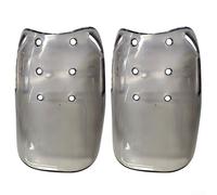 2 protezioni metatarsali esterne per scarpe di sicurezza per saldatori, ignifughe, antiurto, resistenti all'usura, in plastica