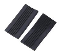 2 protezioni per cerchio per batteria, protezione per grancassa, in gomma antiscivolo, per calci e cerchioni per percussioni