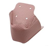 2 protezioni per dita dei pattini a rotelle, in pelle, per proteggere i pattini da danni, morbide e facili da mantenere, colore: rosa