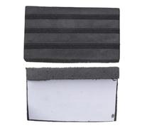 2 protezioni per grancassa in gomma per grancassa, protezione per cerchi per tamburo, accessori antiscivolo per batteria, facile da usare, inserto di protezione per cerchi in gomma