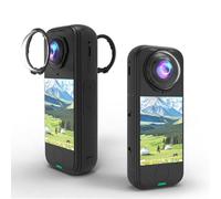 2 protezioni protettive per lenti Insta360 x4 Air, protezione per obiettivo ottico in vetro temperato per Insta360 x4 Air Accessori, specchi protettivi per lenti per action camera, telaio protettivo