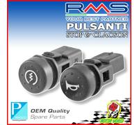 2 PULSANTE INTERRUTTORI START E CLACSON APRILIA SCARABEO LIGHT 250 2008