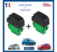 2 Pulsanti Alza-Vetri Anteriori Sinistro E Destro Per C1 AYGO 107 - 6554.KZ