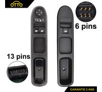 2 Pulsanti Alzavetro Anteriore Sinistro Destro Per C3 PICASSO 207