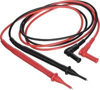 2 Puntali Multimetro Universali 1000V 10A - Cavi di Ricambio per Tester Digitale - CAT III - Impugnatura Antiscivolo - Compatibili con Tutti i Multimetri - Rosso e Nero - Lunghezza 105cm