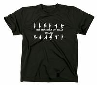 #2 Python Del Monty Divertente T-Shirt Ministry Of Silly Walks Maglietta Schizzo