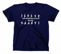 #2 Python Del Monty Divertente T-Shirt Ministry Of Silly Walks Maglietta Schizzo