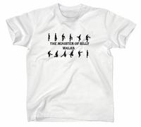 #2 Python Del Monty Divertente T-Shirt Ministry Of Silly Walks Maglietta Schizzo