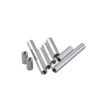 2 pz-10 pz/lotto M2 M2.5 M3 M4 M5 M6 M8 M10*L Distanziale in alluminio rotondo Perno estensibile Dado lungo L=6mm A 100m((L)40mm,M2 10PCS)
