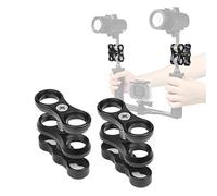 2 pz 2,5 cm alluminio palla morsetto montaggio per subacquea braccio leggero sistema vassoio, fotografia fotocamera subacquea