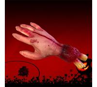 2 Pz 25x10 cm Donne Mano Sangue Orrore Decorazione di Halloween Separata