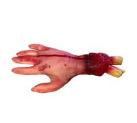 2 Pz 25x10 cm Donne Mano Sangue Orrore Decorazione di Halloween Separata