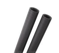 2 pz 3 K Tubo In Fibra di Carbonio Twill Opaco 500mm Tubo In Fibra di Carbonio Accessori for Aeromobili di Controllo Remoto RC Modello di Aereo(11x9x500mm)